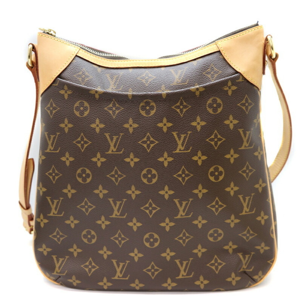 LOUIS VUITTON Odeon Bag Shoulder Monogram Canvas Brown LV